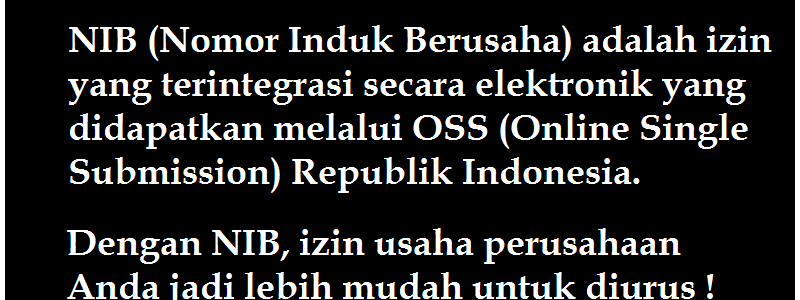 Biro Jasa Pengurusan Nib Jabodetabek Berpengalaman