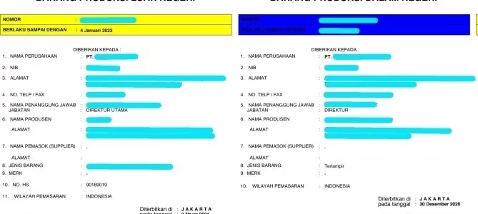 Surat Tanda Pendaftaran Keagenan Pengurusan Resmi Konsultan