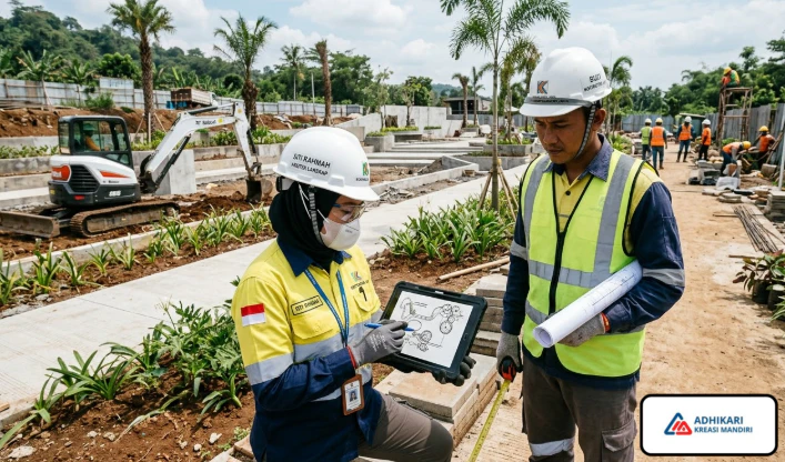 SKK Konstruksi Arsitektur Lanskap